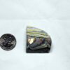 Finished Piece Fordite - From Late 70's to Mid 80's - 27.32mm x 25.6mm x 10.71mm (2309)