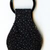 Leather Key Fob - Late 70's Early 80's Fordite - 27mm Round x 2.5mm Thick - Stingray Leather (005) - Image 3