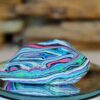 Finished Piece of Fordite - Black Light - 59.07mm x 47.014mm x 22.29mm          (1520) - Image 6