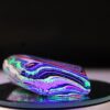 Finished Piece of Fordite - Black Light - 59.07mm x 47.014mm x 22.29mm          (1520) - Image 8