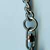 Fordite Keychain - 36.85mm x 13.41mm x 11.32mm          (1746) - Image 4