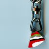 Fordite Keychain - 14.97mm x 15.55mm x 12.33mm          (1757) - Image 2