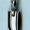 Fordite Keychain - 30.58mm x 14.26mm x 12.6mm          (1803)