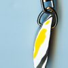 Fordite Keychain - 39.7mm x 13.4mm x 8.6mm          (1990)