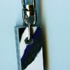 Fordite Keychain - 32.4mm x 12.3mm x 10mm          (1998) - Image 2