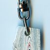 Fordite Keychain - 21.3mm x 20.4mm x 5.7mm          (2026)