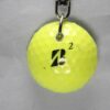 Fordite Keychain - Golf - mm x 37.56mm x 12.27mm          (2127)