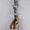 Fordite Keychain - 28.88mm x 17.73mm x 7.44mm          (2209) - Image 3