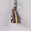 Fordite Keychain - 28.88mm x 17.73mm x 7.44mm          (2209) - Image 2