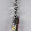 Fordite Keychain - Premium Fordite - 30.82mm x 12.16mm x 4.77mm          (2213) - Image 3