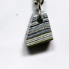 Fordite Keychain - Premium Fordite - 20.12mm x 17.62mm x 12.91mm          (2290) - Image 5