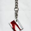 Fordite Keychain - 31.09mm x 24.55mm x 3.24mm          (2292) - Image 3