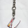 Fordite Keychain - 31.09mm x 24.55mm x 3.24mm          (2292) - Image 4