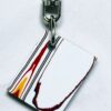 Fordite Keychain - 31.09mm x 24.55mm x 3.24mm          (2292) - Image 2