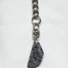 Fordite Keychain - 31.1mm x 15.6mm x 5.79mm          (2308) - Image 4