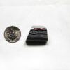 Finished Piece of Fordite - 19.9mm x 19.42mm x 19.25mm          (2323) - Image 2