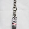 Fordite Keychain - 32.88mm x 16.92mm x 11.33mm          (2330) - Image 4