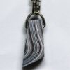 Fordite Keychain - 32.88mm x 16.92mm x 11.33mm          (2330) - Image 5