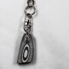 Fordite Keychain - 29.2mm x 15.05mm x 5.61mm          (2407) - Image 4