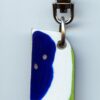 Fordite Keychain - 37.05mm x 18.43mm x 4.57mm          (2427) - Image 2