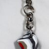Fordite Keychain - 20.19mm x 19.41mm x 9.03mm          (2437) - Image 3