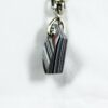 Fordite Keychain - 20.19mm x 19.41mm x 9.03mm          (2437) - Image 5