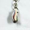 Fordite Keychain - Premium Fordite - 22.58mm x 14.53mm x 10.05mm          (2447) - Image 5