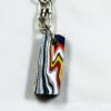 Fordite Keychain - 32.16mm x 13.27mm x 8.85mm          (2450)