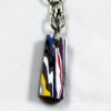 Fordite Keychain - 32.16mm x 13.27mm x 8.85mm          (2450) - Image 2