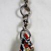 Fordite Keychain - Premium Fordite - 21.71mm x 15.48mm x 11.55mm          (2458) - Image 3