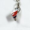 Fordite Keychain - Premium Fordite - 21.71mm x 15.48mm x 11.55mm          (2458) - Image 2
