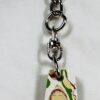Fordite Keychain - Premium Fordite - 22.45mm x 16.99mm x 6.86mm          (2461) - Image 3