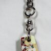 Fordite Keychain - Premium Fordite - 22.45mm x 16.99mm x 6.86mm          (2461) - Image 4