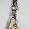 Fordite Keychain - Premium Fordite - 20.15mm x 13.51mm x 10.49mm          (2491) - Image 4