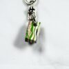Fordite Keychain - Premium Fordite - 20.15mm x 13.51mm x 10.49mm          (2491) - Image 5