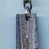 Fordite Keychain - 37.41mm x 21.55mm x 4.04mm          (2512) - Image 2