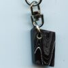 Fordite Keychain - 24.92mm x 16.71mm x 7.33mm          (2519) - Image 2