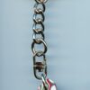 Fordite Keychain - 33.65mm x 22.89mm x 4.88mm          (2526) - Image 4