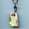 Fordite Keychain - Premium Fordite - 29.57mm x 17.45mm x 8.11mm          (2571) - Image 2