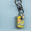 Fordite Keychain - From Late 70's to Mid 80's - 20.95mm x 13.03mm x 10.39mm          (2573) - Image 2