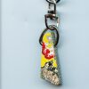 Fordite Keychain - From Late 70's to Mid 80's - 29.68mm x 9.55mm x 8.08mm          (2575) - Image 2