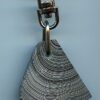 Fordite Keychain - 29.89mm x 27.67mm x 4.79mm          (2595) - Image 2