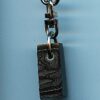 Fordite Keychain - 26.27mm x 11.58mm x 10.66mm          (2621)
