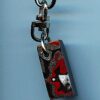 Fordite Keychain - 26.27mm x 11.58mm x 10.66mm          (2621) - Image 2