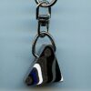 Fordite Keychain - 19.84mm x 12.57mm x 11.24mm          (2646) - Image 2