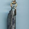 Fordite Keychain - 27.94mm x 11.49mm x 11.49mm          (2652) - Image 2