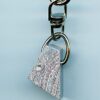 Fordite Keychain - 18.94mm x 12.25mm x 16.36mm          (2674) - Image 2