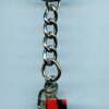 Fordite Keychain - Premium Fordite - 31.8mm x 14.2mm x 10.76mm          (2675) - Image 5