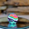 Finished Piece of Fordite - Black Light - 23.09mm x 23.09mm x 14.76mm          (2679) - Image 4