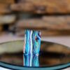 Finished Piece of Fordite - Black Light - 23.09mm x 23.09mm x 14.76mm          (2679) - Image 5